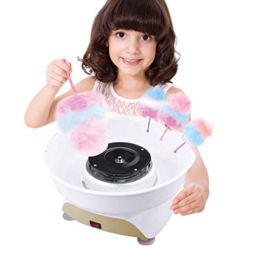 YTNP Nostalgie Floss Zuckerwattemaschine für Kinder, elektrische Mini Hartzuckerfreie Makers, Kinder Tragbare… – Bild 3
