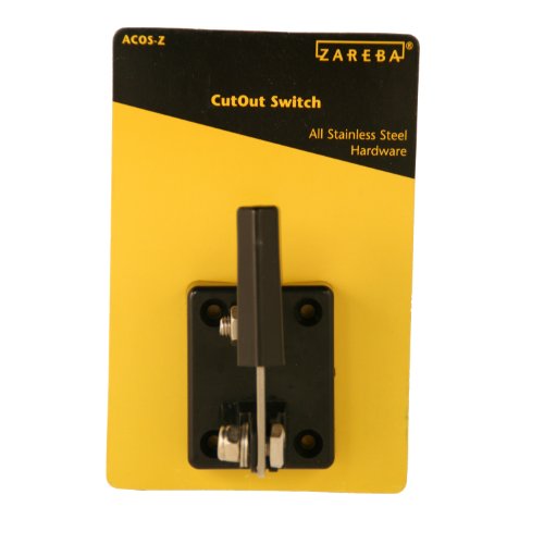 Zareba Cut-Out Switch for Electric Fencing - ACOS-Z - Easy to Install - Protects Contacts - Fencing Cut Out Switch - Agricultural, Farming Fence Accessory