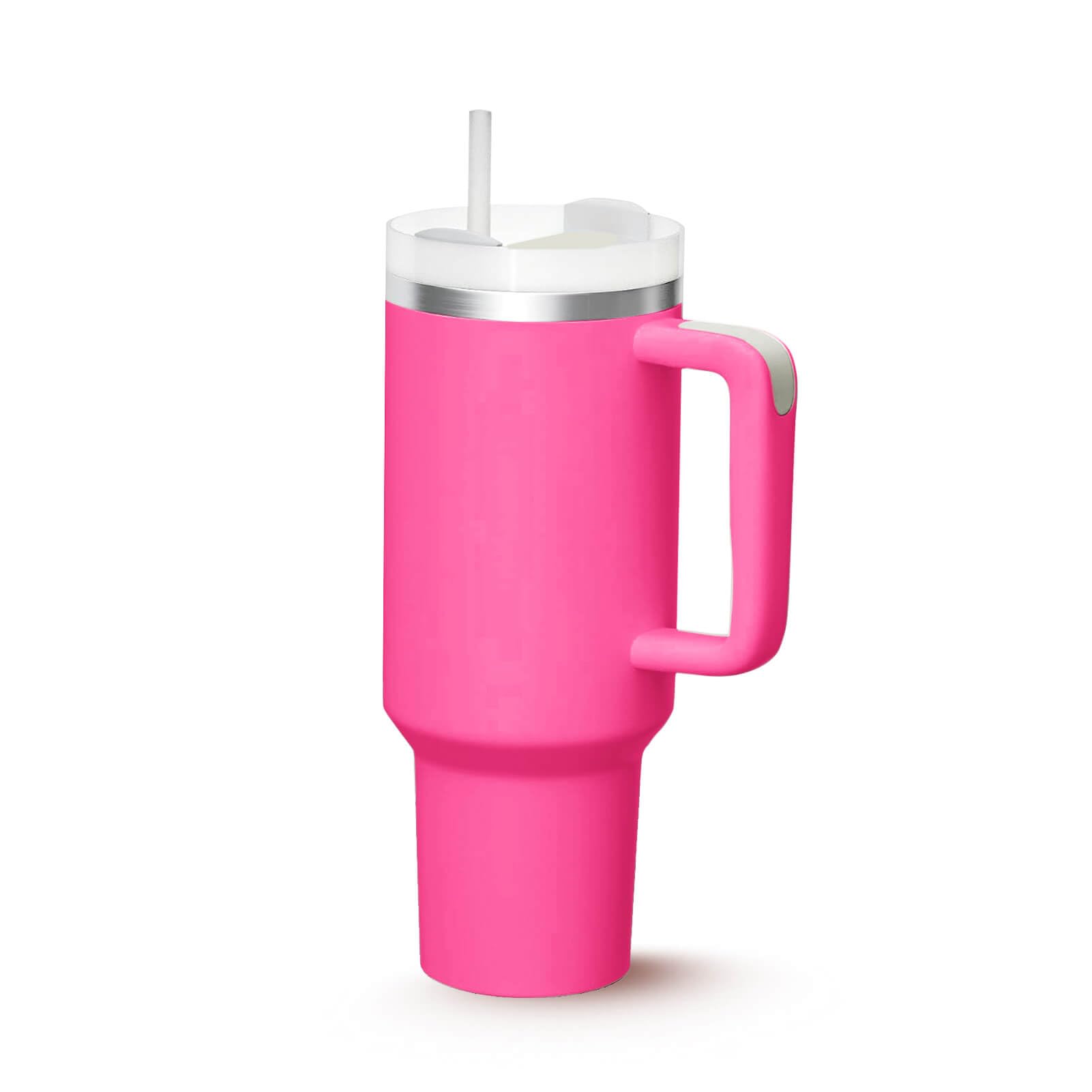 ROSE IN THE BOX Insulated 40 oz Tumbler With Handle and Straw Lid Double Wall Stainless Steel Water Bottle Cup Reusable Travel Mug BPA Free Durable for Iced Tea Coffee Gift (Pink) (B0CFTZTXSV) Amazon Price History, Amazon Price Tracker
