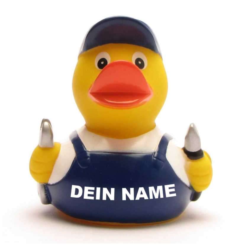 Bath Duck - Personalised (Mechanic Duck)