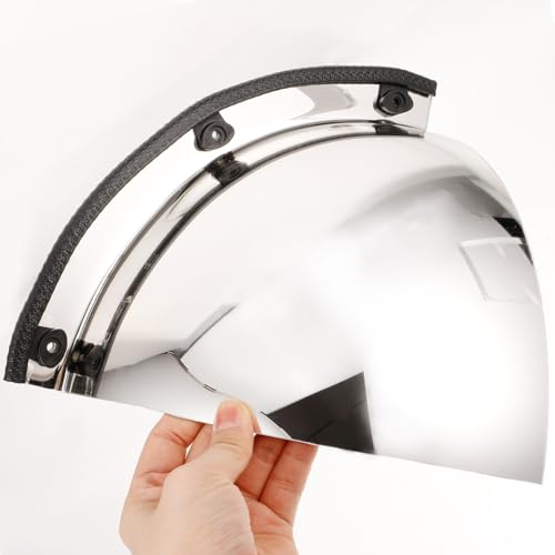 Miroir convexe mural 40 cm évite les collisions d'angle mort