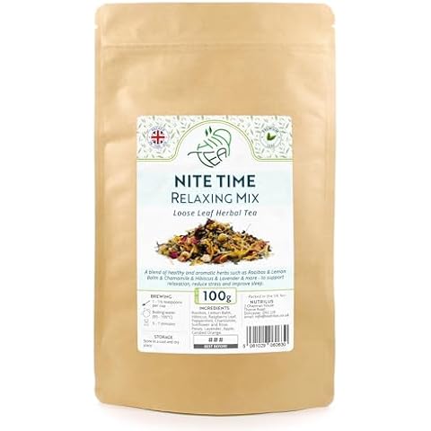 Nite Time Herbal Tea for Relaxation and Sleep Cover