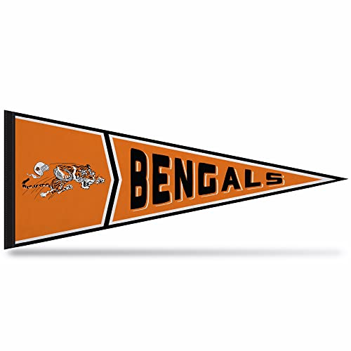 Image of Rico Industries NFL Retro - Alt 12 inch x 30 inch Felt Wall Decor Pennant - Great for Home /Bed Room /Man Cave Decor