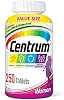 Centrum Multivitamínico para Mujeres, Suplemento Multivitamínico/Multimineral con Hierro, Vitamina D3, Vitaminas B y Vitaminas Antioxidantes C y E, Tableta, Libre de Gluten, Ingredientes No GMO - 250 Tabletas, Tableta de 250 (Paquete de 1) 2