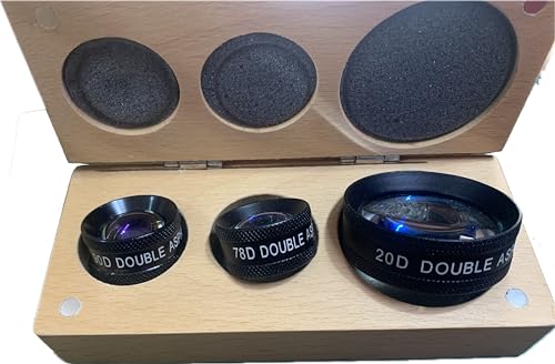 Image of BEXCO Double Aspherical Lens for Ophthalmic Set of 3 (20D, 78D, 90D)