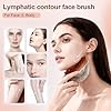 Lymphatic Contour Face Brush, Manual Lymphatic Drainage Massager, Natural Makeup Brushes with Durable Soft Bristles, Hypoallergenic Ergonomic Facial Cleansing Brush for Sculpting #1