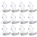TORCHSTAR Basic Series 12-Pack 6 Inch 12W Dimmable Slim LED Downlight with J-Box, 100W Eqv. Recessed Ceiling Light, 850lm, ETL & Energy Star Low Profile Light, 3000K Warm White, 5 Years Warranty
