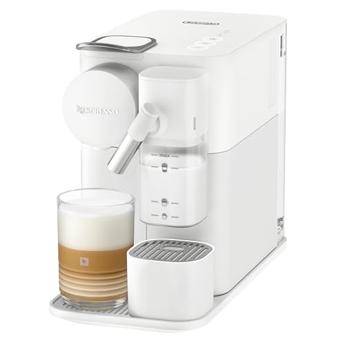 Nespresso Lattissima One Evo, Single Serve Capsule Coffee Machine, Automatic frothed milk, Cappuccino and Latte, EN510.W, 1450W, 1 L, Blanca - imagen 10