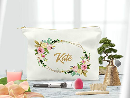 Preisvergleich Produktbild Make-up-Tasche für Brautjungfern, personalisierbar