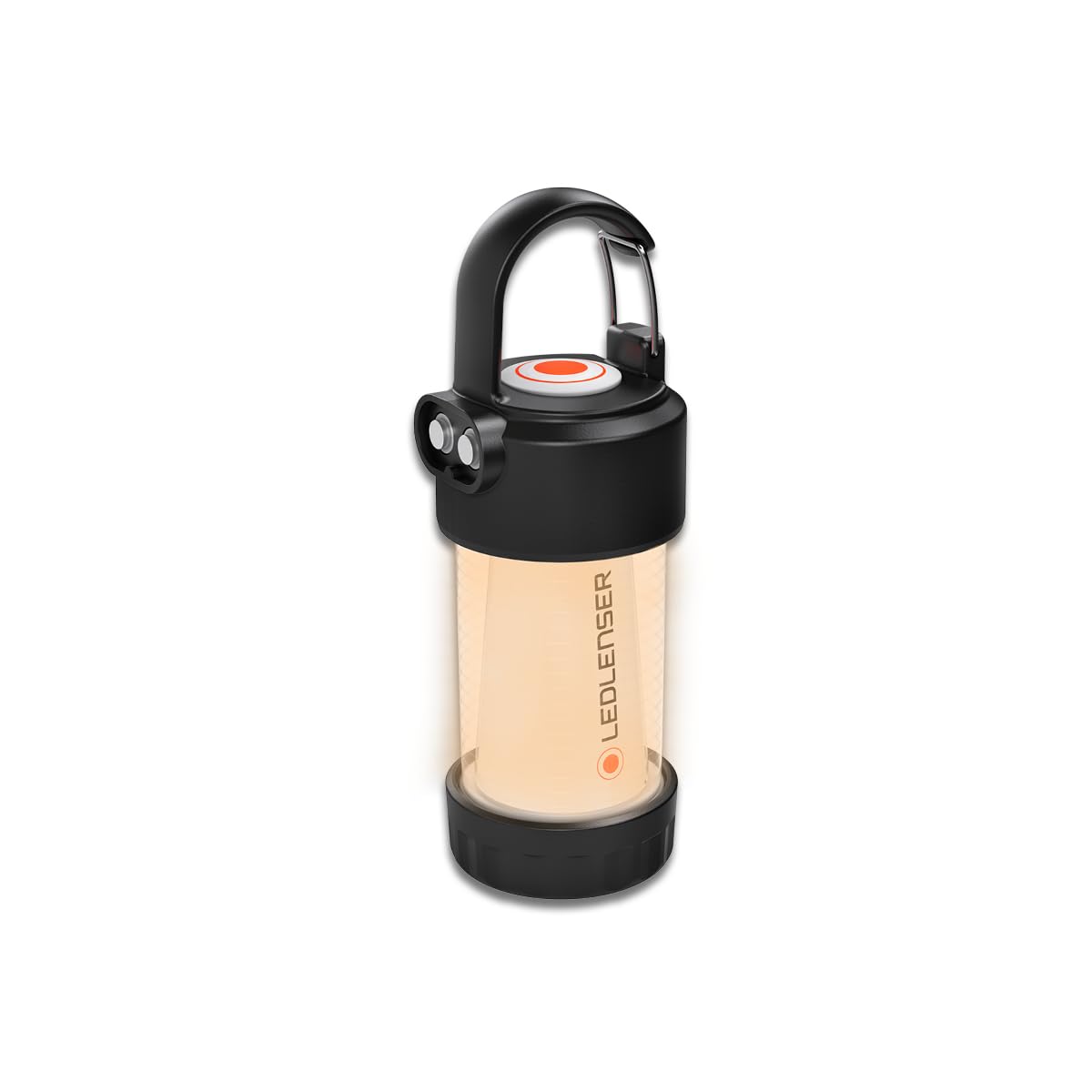 Ledlenser ML4 Warm Light LED Laterne, 300 Lumen, bis 40h Laufzeit, aufladbar, Rotlichtfunktion, Schwarz