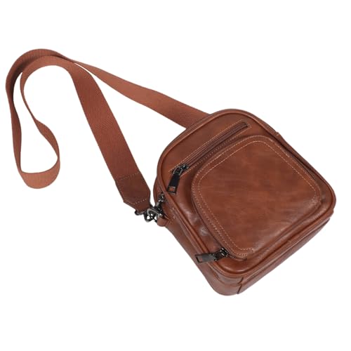 Petit sac bandoulière femme rangement téléphone portable et pochette porte-cartes intégrée