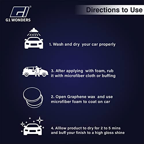 Image of Graphene Car Paste Wax for Exterior (100 gm)