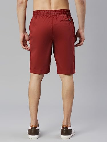 Image of Thomas Scott Men's | Solid | Chino Shorts | Regular Fit | Cotton Elastane | Above Knee | Casual Short