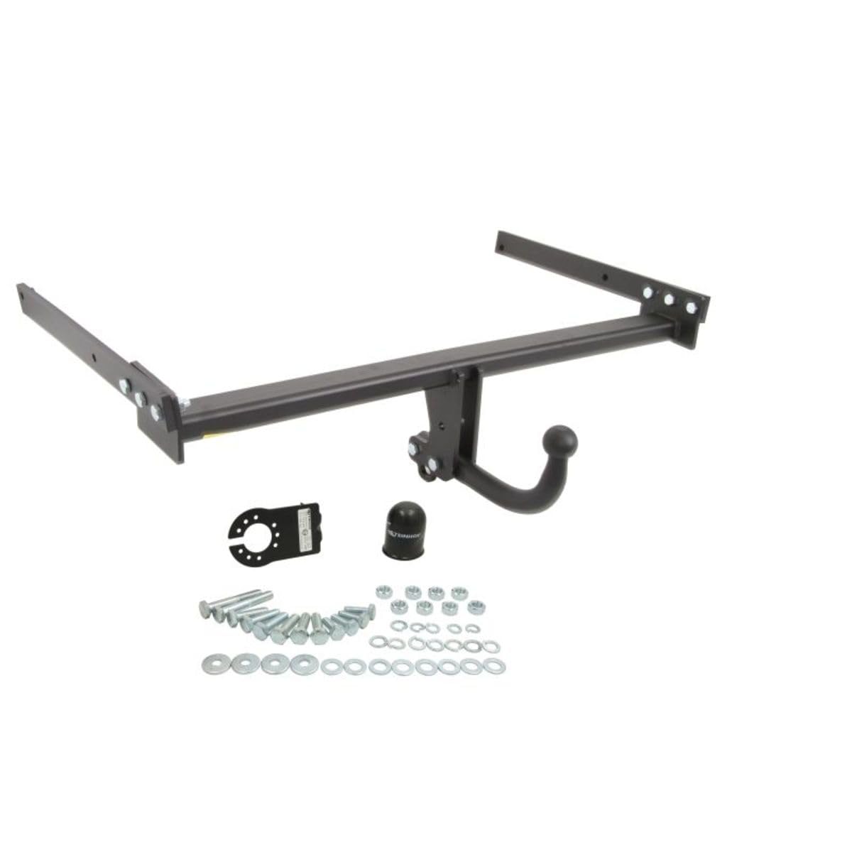 Gancio di traino fisso per Fiat Fiorino 225 2016- +kit elettrico 7p+adattatore