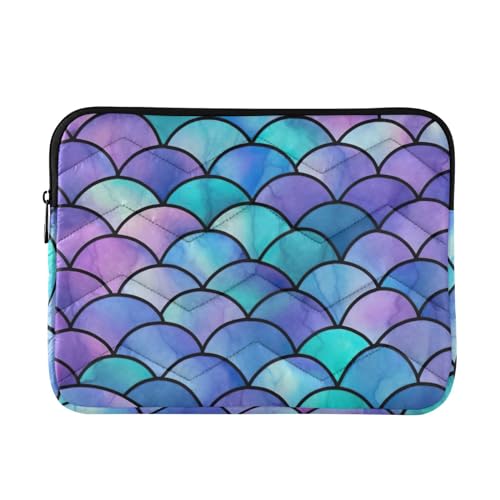 Funda para portátil 13-14 pulgadas diseño sirenas multicolor