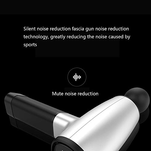 Pistola de massagem muscular, massageador de tecidos manuais, massageador elétrico de batida sem fio