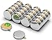 Produktbild NeoMagNova® 40 Stück selbstklebende Neodym Magnete 10x2 mm - Magnetstärke N42 - Klebemagnete paarweise magnetisiert