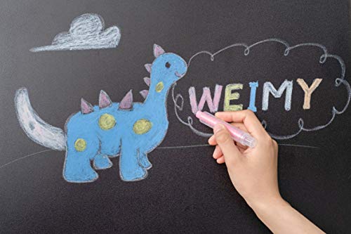 Weimy Dustless Twistable Chalk Non-Toxic Colored Chalk 1.0Mm Tip Art Tool For Chalkboard Blackboard Kids Children Drawing Writing, 24 Pack (24 Colorful) #TOP4
