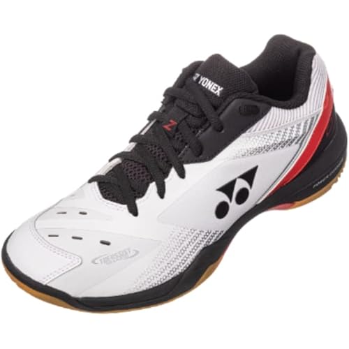 Yonex Power Cushion 65 Z 3 Men's Badminton Indoor Court Shoe (White/Red) (9.5)