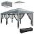 Outsunny 10' x 20' Pop Up Canopy Tent with Netting, Heavy Duty Instant Sun Shelter, Large Tents for Parties with Carry Bag for Outdoor, Garden, Patio, Gray