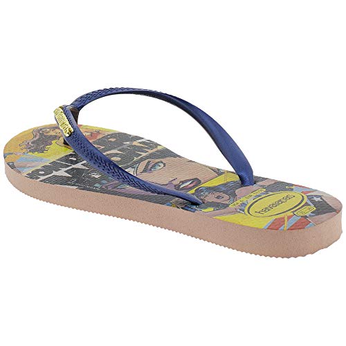Chinelo Havaianas Slim Heroinas, Feminino, Rosa Ballet, 37/38