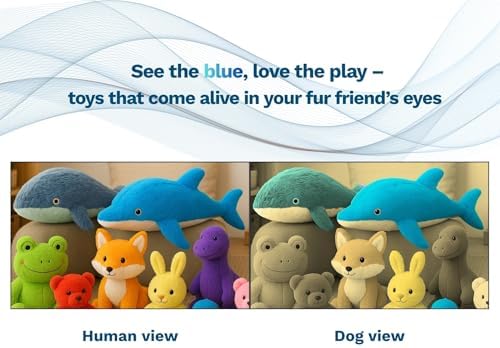 Crinkle Dog Toy – No stuffing Squeaky Dog Toy for — top-down angle highlighting key features