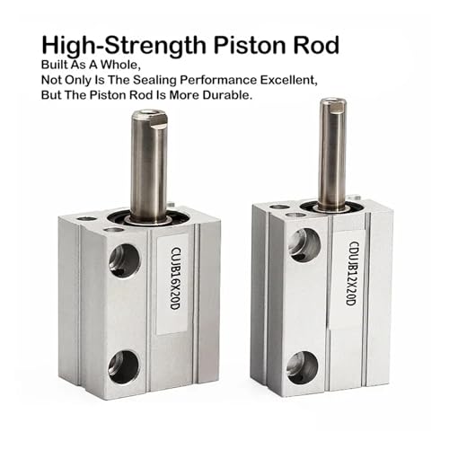 Vérin pneumatique CDUJB avec bague magnétique pour détection de position