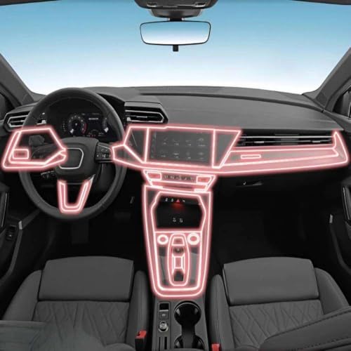Lámina protectora transparente antiarañazos para la pantalla multimedia de Audi A3L