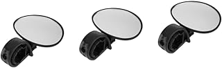 INOOMP 3Pcs Mini Espelhos Espelhos De Guidão De Bicicleta Espelhos Retrovisores De Bicicleta Espelho De Guiador De Bicicleta De Montanha Espelho De Fivela De Cinto Espelho Retrovisor