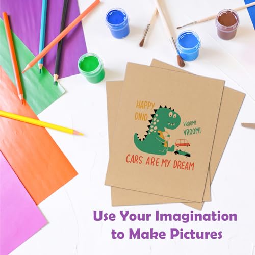 Image of RLAVBL 50 Pack 11x14 Corrugated Cardboard Sheets, Flat Cardboard Inserts for Shipping, Mailing, Packing, DIY Crafts
