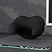 Produktbild Autokopfstütze, U-förmiges Memory Foam-Nackenkissen, Bequemes Und Hautfreundliches Nackenkissen, 2-TLG (Pures Schwarz)