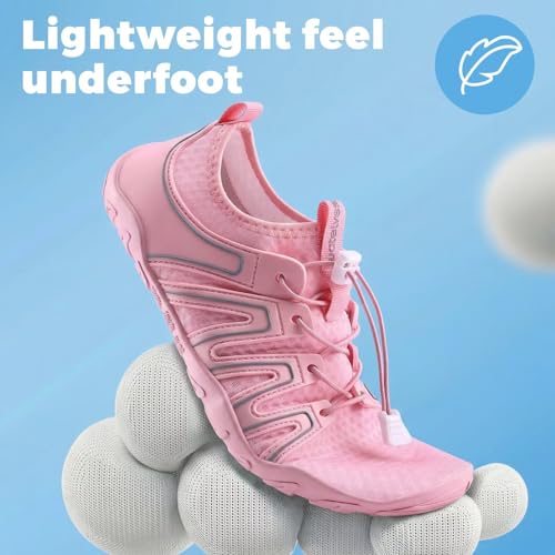 Image of WateLves Water Shoes Mens Womens Beach Swim Shoes Quick-Dry Aqua Socks Pool Shoes for Surf Yoga Water Aerobics