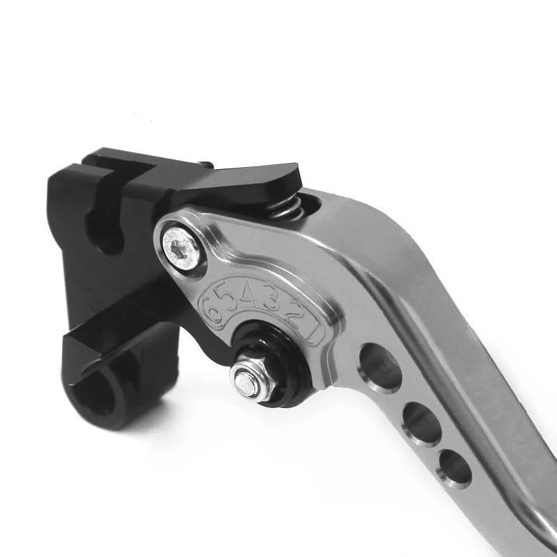 Leva del Freno Regolabile Per GSR 750 2011-2018 GSR 600 2006-2011 GSR 400 2008-2012 Leve Freno E Frizione Corte CNC Per Moto(Titanium)