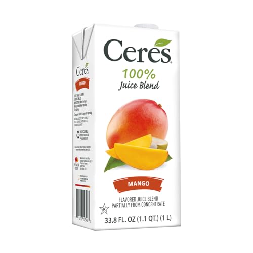 Ceres 52994-23790 100% All Natural Pure Fruit Juice Blend - Delicious Mango Edition - Rich In Vitamin C, No Added Sugar Or Preservatives, Cholesterol Free thumb #5
