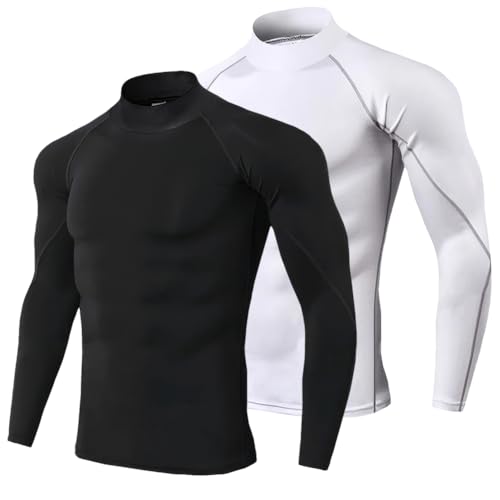[Ademe] コンプレッションウェア メンズ 上下セット トレーニングウェア 通気防臭 スポーツ ランニング Tシャツ 長袖 ハーフパンツ タイツ 吸汗速乾（Amazon）