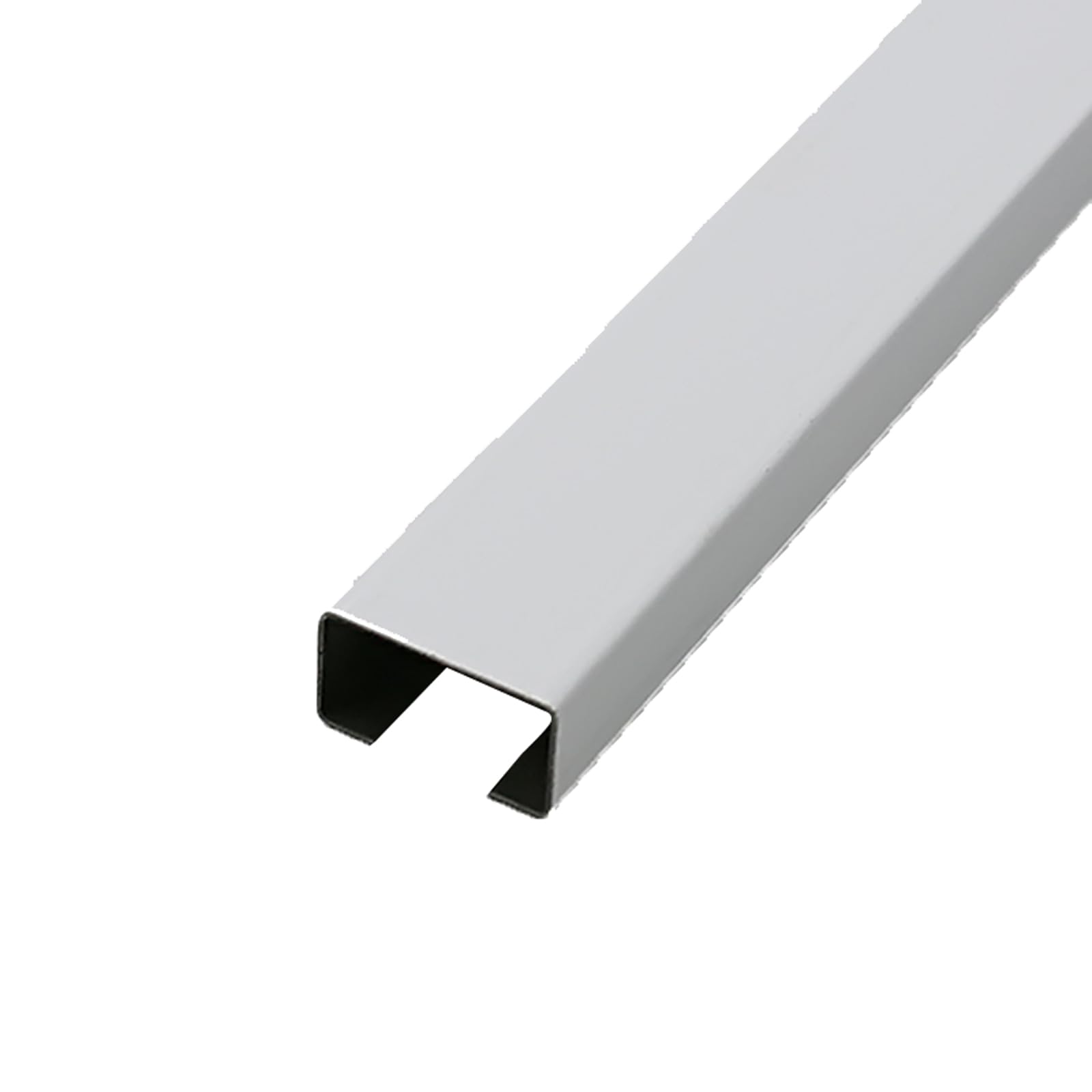 conducto para Cables, Canaleta con Cubierta de Cable for Pared y Suelo, Paquete de 2, 1m, Varios tamaños, Multicolor(Silver,50 * 25)