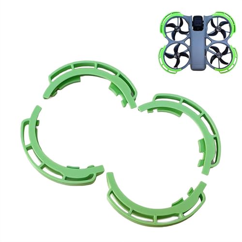 4�Z�b�g For DJI Avata 360 ��p �v���y�� �K�[�h 360°�ی�K�[�h �Փ˖h�~�����O �S���ʌ^�ی�J�o�[ TPU �f�� �t�����b�v�݌v ���ϋv �Ռ��z�� ���S��s �y�� �X�i�b�v�I�� �ȒP���t�� for DJI Avata 360�p