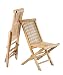 Produktbild Trendy Home GmbH www.trendy-home.de 2 Stück Teak Klappstuhl massives Teakholz Gartenstuhl klappbar 2er Set faltbar