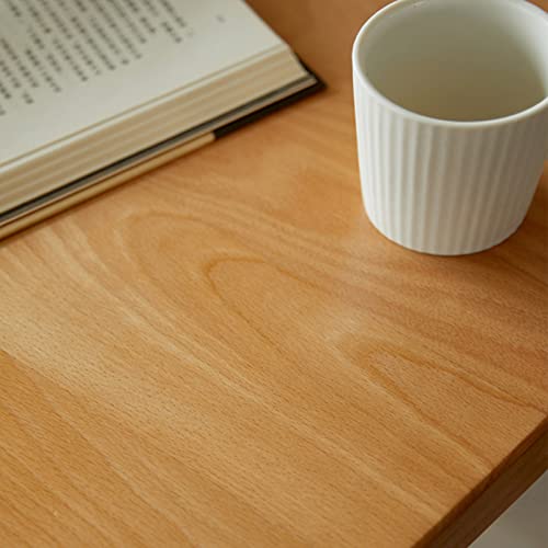 Table d'étude en bois compacte, petite table basse de salon et balcon