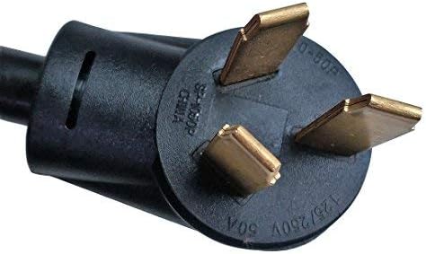 Parkworld 886337 NEMA Dryer 50A 10-50P to 6-30R Welder 30A Welding Adapter Cord 250V