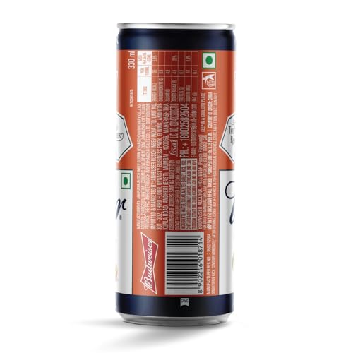 Image of Budweiser Alcohol free Beer Peach, 330ml Pack of 6