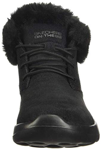 Skechers Women's On-The-Go Joy 15506 Oxford Boot, Black, 8 M Us #TOP1