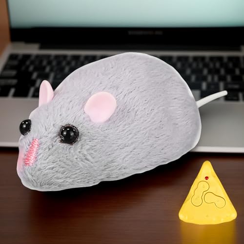 Souris télécommandée pour chat à haute réactivité pour stimuler l'instinct de chasse