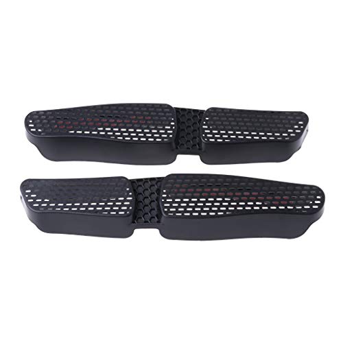 Materiale: ABS. Senoow, 2 coperture per Bocchetta dell\'Aria condizionata del Sedile Posteriore per A3 S3 Seat Leon 5F