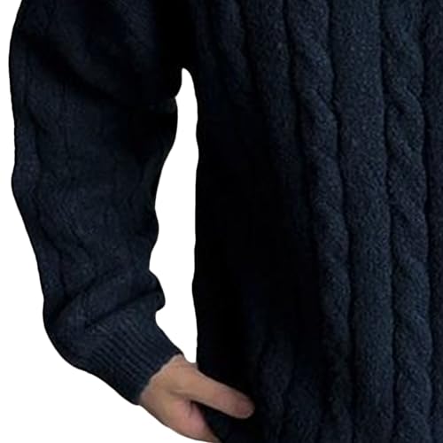 Pull Henley en tricot fin pour homme à manches longues décontracté - 6
