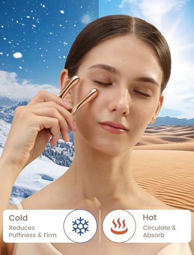 Image of Lemove Stainless Steel Gua Sha Facial Tool - Massage Tool for for Face, Jawline Shaper, Reducing Double Chin, Whole Body Gua Sha Tool, Lymphatic Drainage Massager, Facial Skin Care - Gold