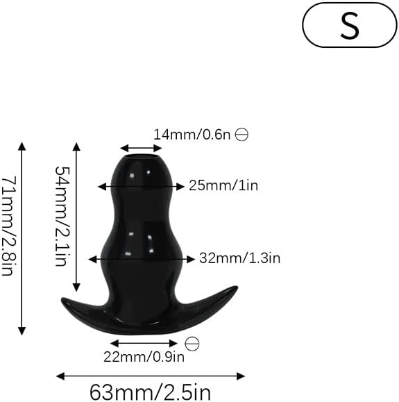 Miniatura 4 de Enchufe anal, 3 piezas de silicona tapón de anal dilatador anal para adultos, juguete sexual para hombres, mujeres y parejas, color negro
