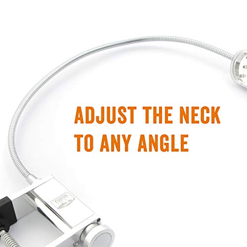 Yukon Glory Bright and Durable Magnetic LED Grill Light for Grilling and BBQ, Attaches Magnetically or with Built in Clamp, Long Flexible Gooseneck, Ensure Your Surface is Magnetic - Thumbnail 7