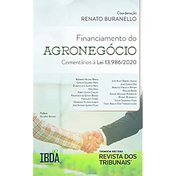 Capa do livro Financiamento do Agronegócio. Comentários à Lei N. 13.986/2020