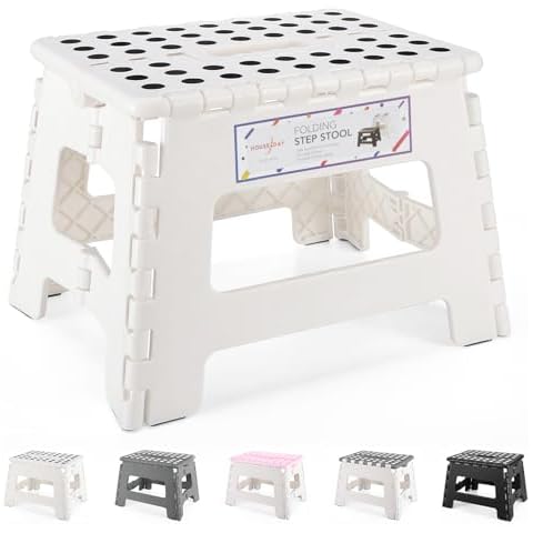 HOUSE DAY 9 Inch Folding Step Stool for Kids Cover